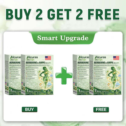 ✨️Alcuras_Moringa × Berberine × AMPK 8-Benefit Slimming & Metabolic Nano Microneedle Patch 🇺🇸  Just once a day · Visible changes in 7 days  ✅ For obesity, loose skin, diabetes, sleep apnea, joint issues, and more